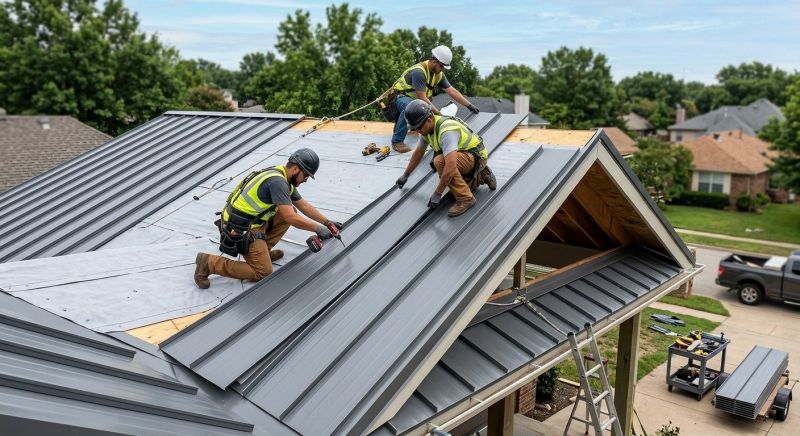 Aluminum Roof Installation in Cambridge, MA
