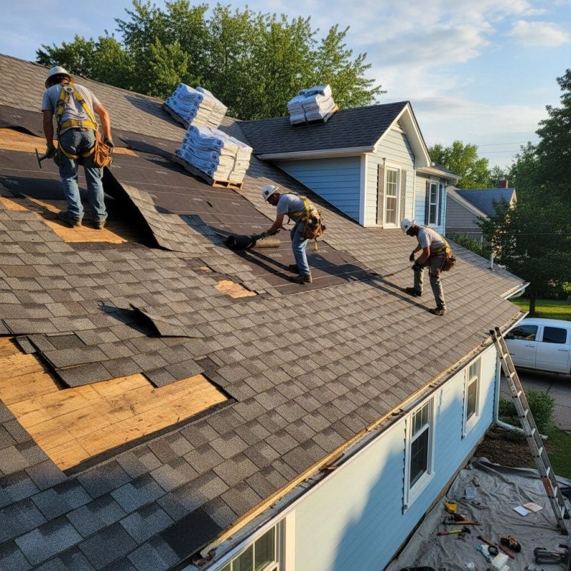 Asphalt Roof Replacement in Watertown, MA