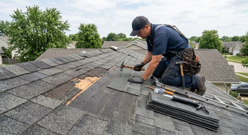 Asphalt Roof Replacement in Watertown, MA