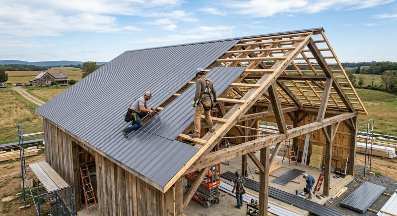 Barn Roof Construction in Essex County, MA