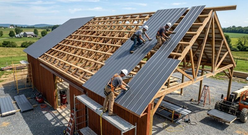 Barn Roof Construction in Essex County, MA