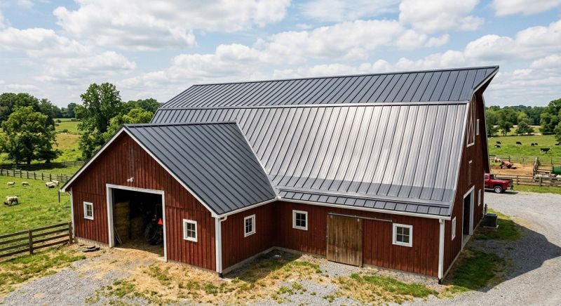 Barn Roof Replacement in Burlington, MA