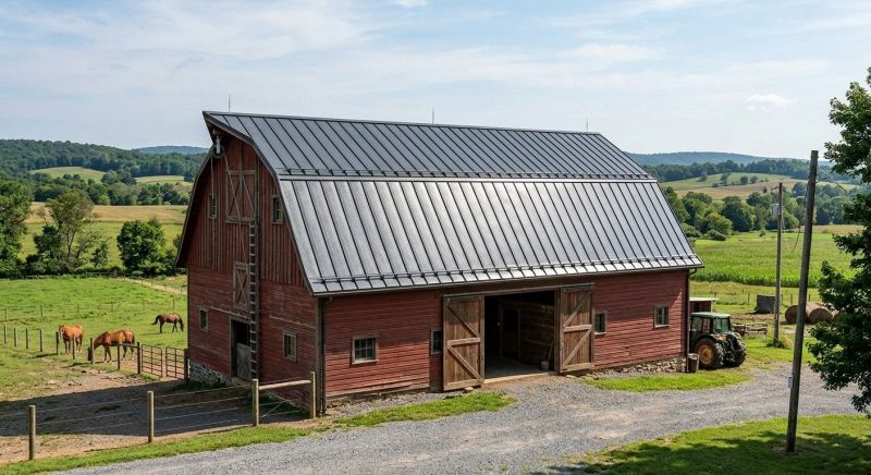 Barn Roof Replacement in Middlesex County, MA