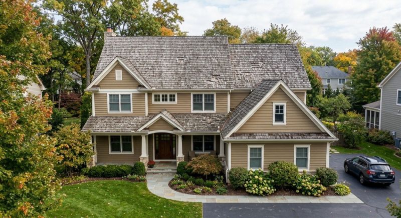 Cedar Roof Replacement in Hull, MA