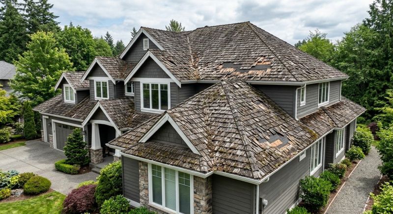 Cedar Roof Replacement in Jamaica Plain, MA
