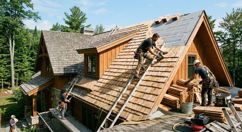 Cedar Shingles Replacement in Milton, MA