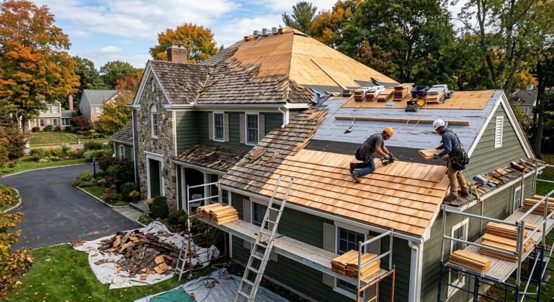 Cedar Shingles Replacement in Revere, MA