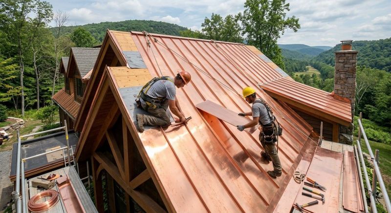 Copper Roof Installation in Essex County, MA