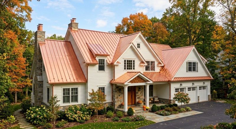 Copper Roof Replacement in Essex County, MA