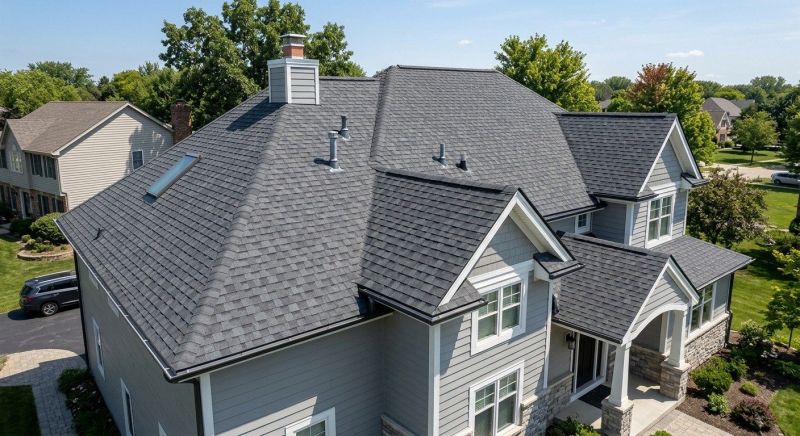 Damaged Roof Replacement in Brookline, MA