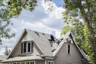 Damaged Roof Replacement in Everett, MA