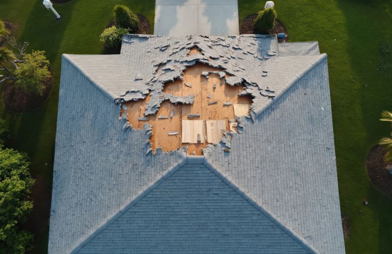 Damaged Roof Replacement in Jamaica Plain, MA
