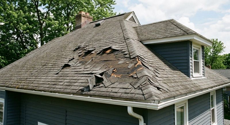 Damaged Roof Replacement in Lynn, MA