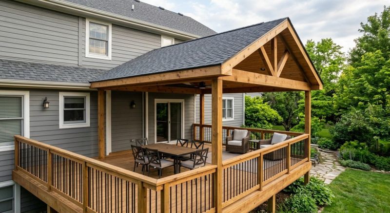 Deck Roof Construction in Essex County, MA