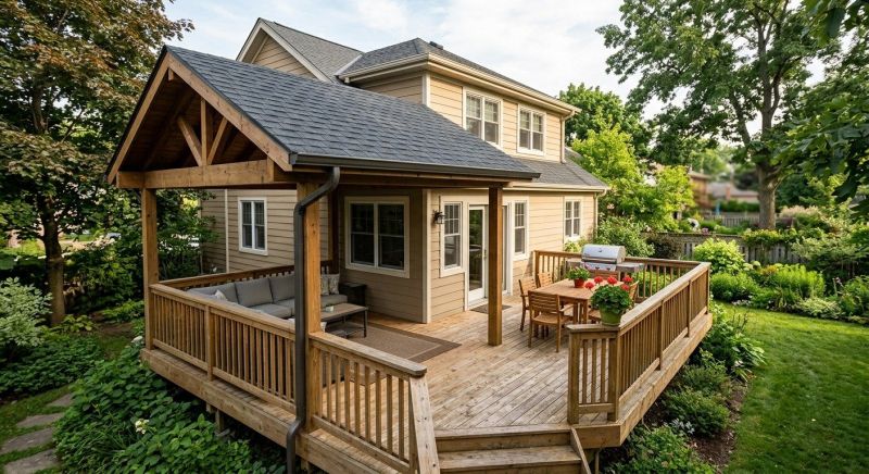 Deck Roof Construction in Essex County, MA