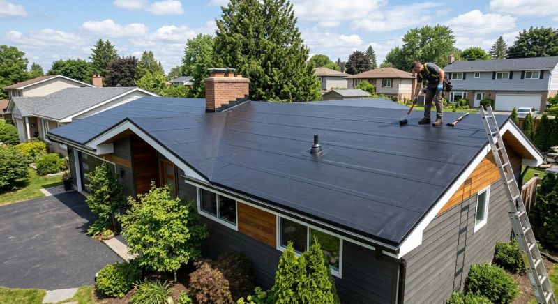 Epdm Roof Installation in Billerica, MA