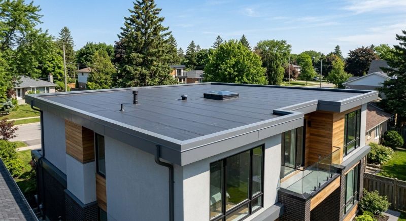 Flat Roof Installation in Melrose, MA