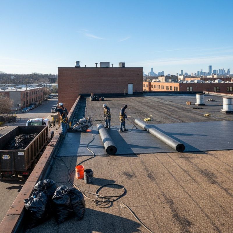 Flat Roof Replacement in Lexington, MA