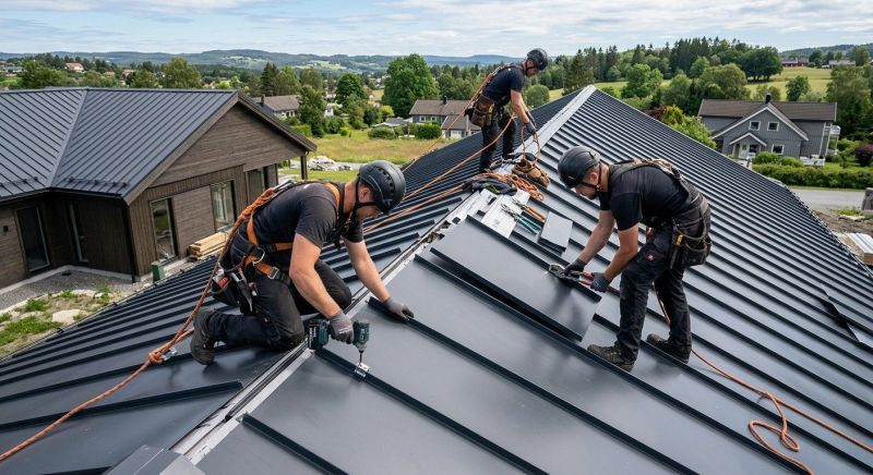 Metal Roof Installation in Billerica, MA