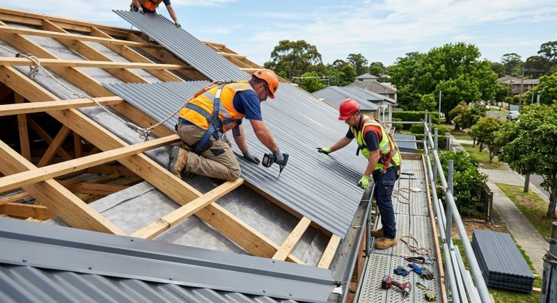 Metal Roof Installation in Danvers, MA