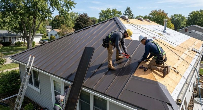 Metal Roof Installation in Hull, MA