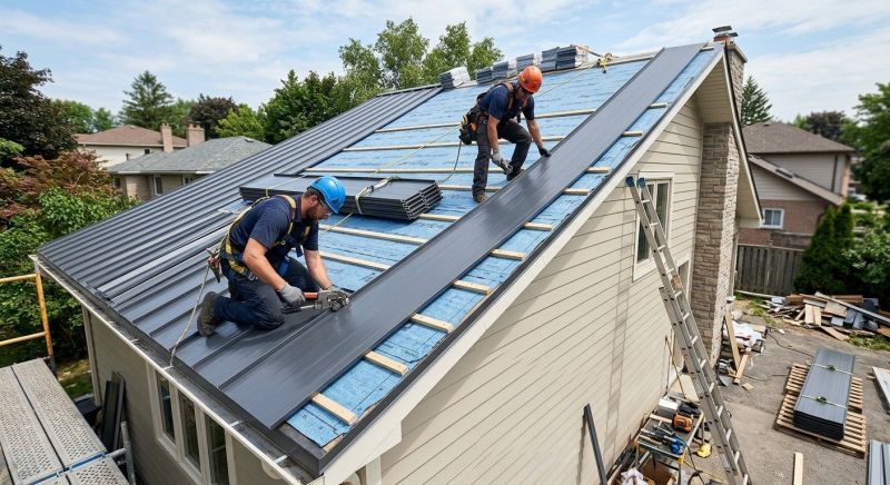 Metal Roof Installation in Newbury, MA