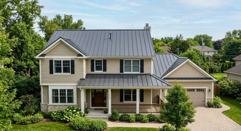 Metal Roof Replacement in Jamaica Plain, MA