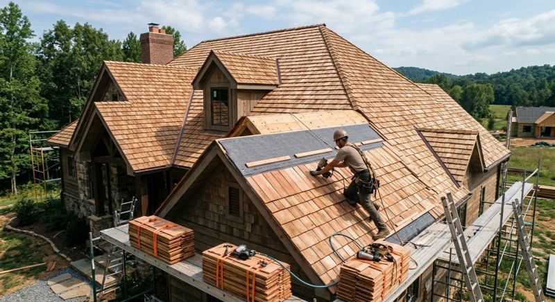 Shake Roof Replacement in Westwood, MA