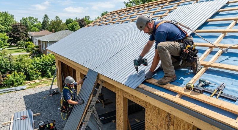 Sheet Roofing Installation in Cohasset, MA