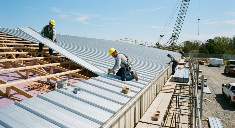 Sheet Roofing Installation in Medford, MA