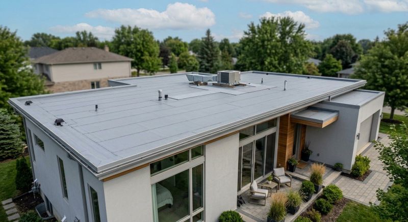 Single Ply Roof Installation in Medford, MA