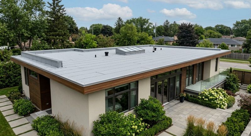 Single Ply Roof Installation in Quincy, MA