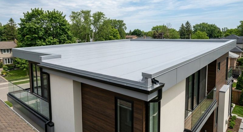 Single Ply Roof Replacement in Hingham, MA