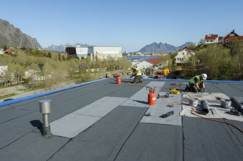 Single Ply Roof Replacement in Reading, MA