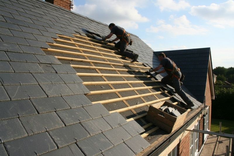 Slate Roof Replacement in Dracut, MA