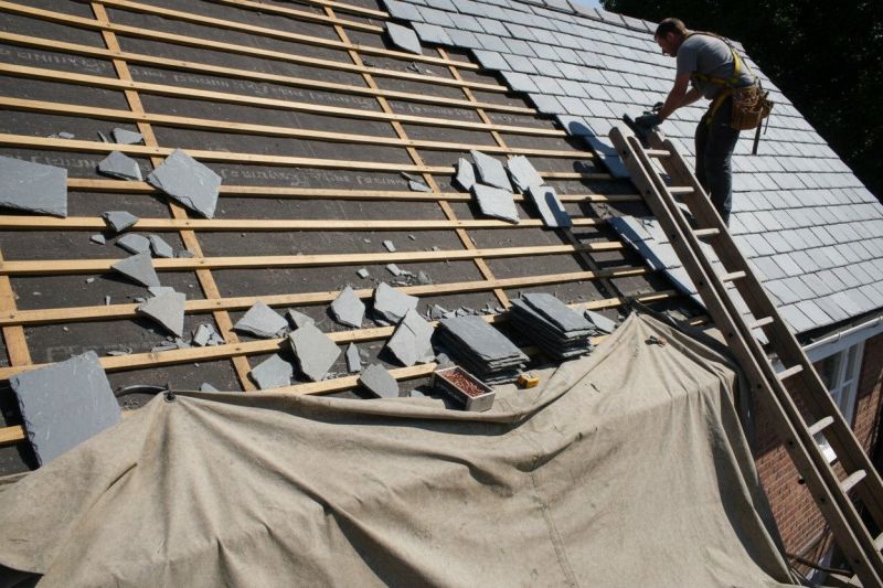 Slate Roof Replacement in Everett, MA