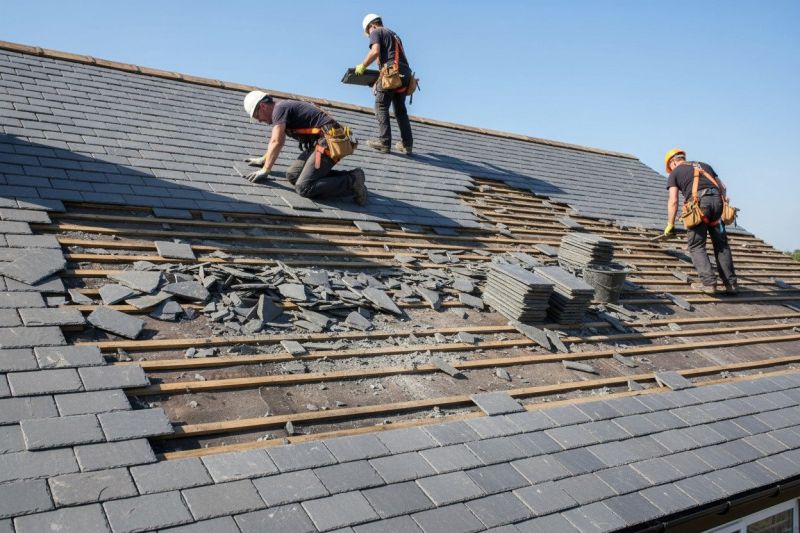 Slate Roof Replacement in Gloucester, MA