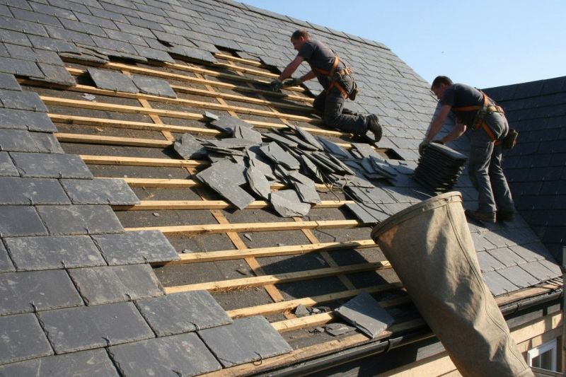 Slate Roof Replacement in Ipswich, MA