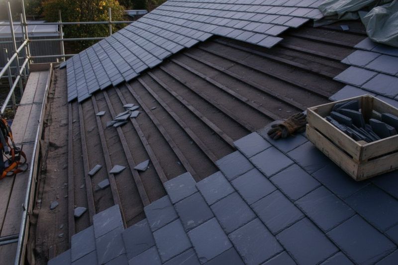 Slate Roof Replacement in Needham, MA