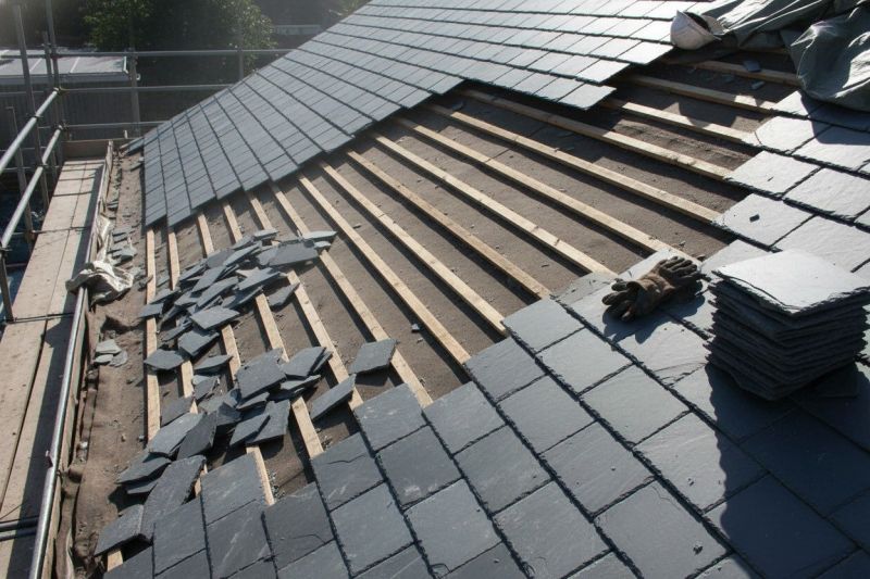Slate Roof Replacement in Peabody, MA