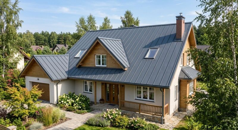 Steel Roof Replacement in Beverly, MA