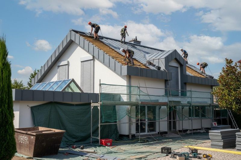 Steel Roof Replacement in Melrose, MA