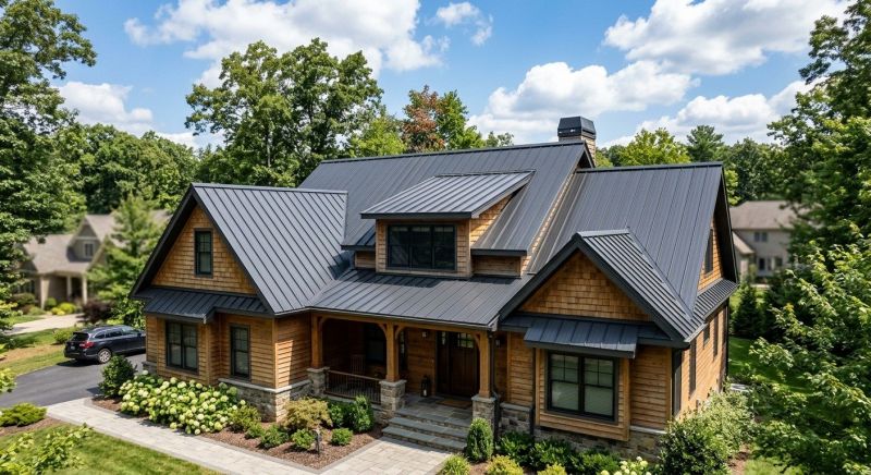 Steel Roof Replacement in Pelham, NH