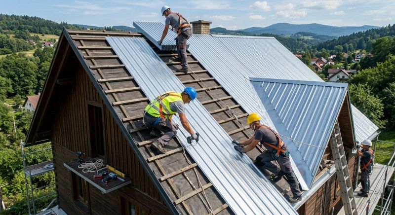Tin Roof Installation in Medford, MA