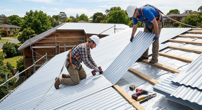 Tin Roof Installation in Saugus, MA