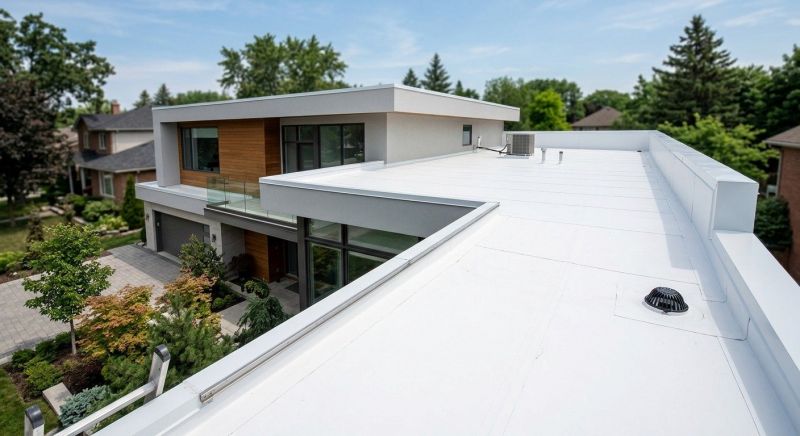 Tpo Roof Installation in Dedham, MA