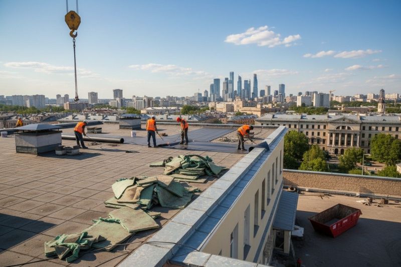 Tpo Roof Replacement in Concord, MA