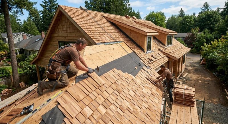 Wood Roofing Installation in Acton, MA