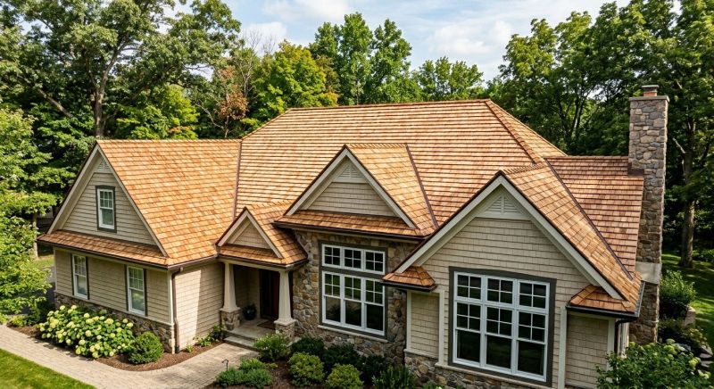 Wood Roofing Installation in Lincoln, MA