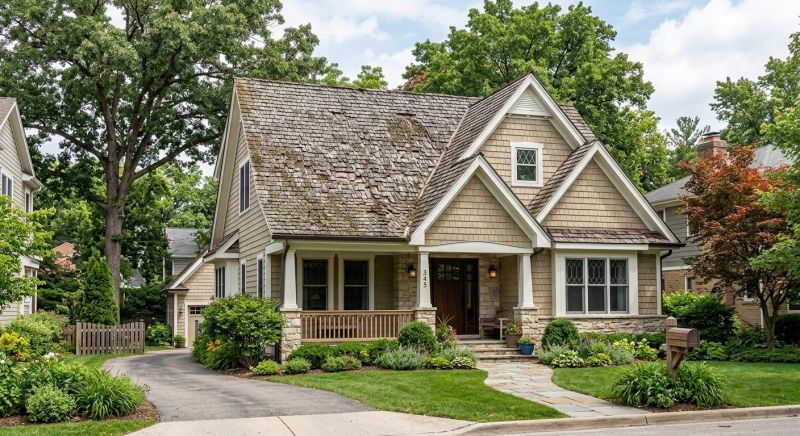 Wood Shake Roof Replacement in Boston, MA